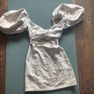 Lace the Label Dress with Puff Sleeves